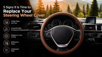 5 signs it is time to replace your steering wheel cover