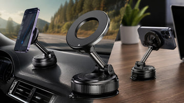 The M1 Vacuum Suction Mount: Real Stability for Bumpy Roads and Slick Desks
