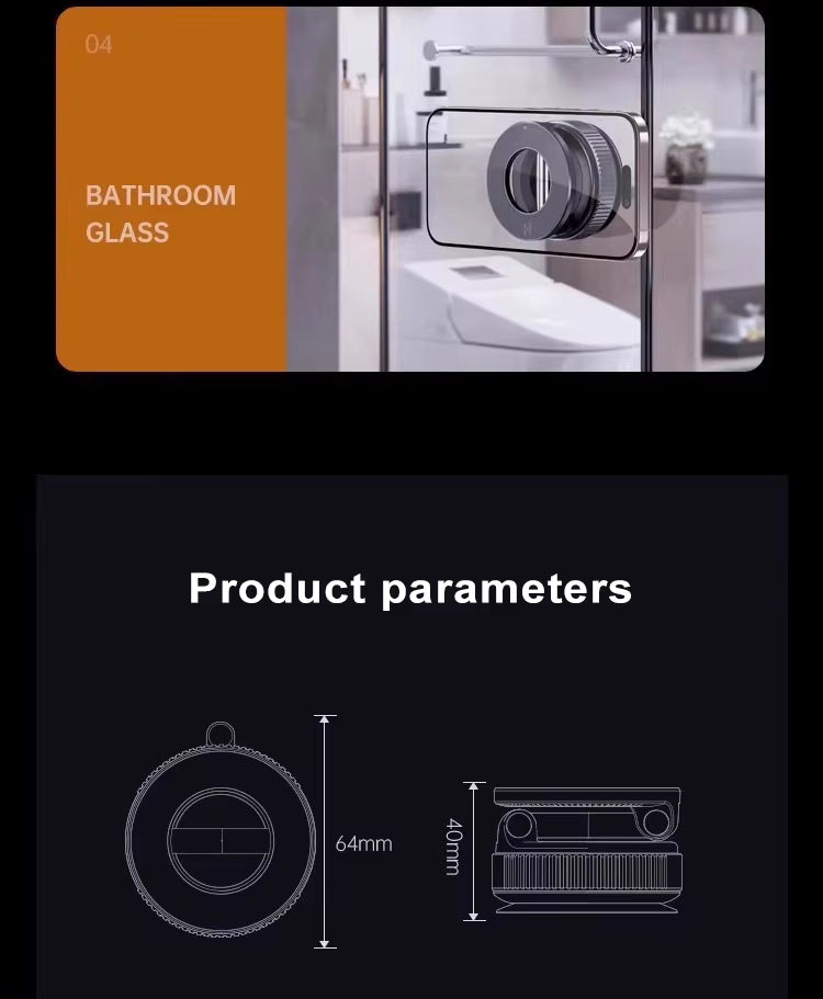 M1 Vacuum Suction Magnetic Phone Mount