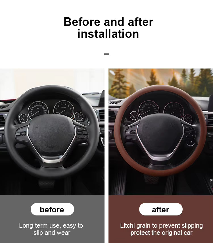 Silicon Steering Wheel Cover